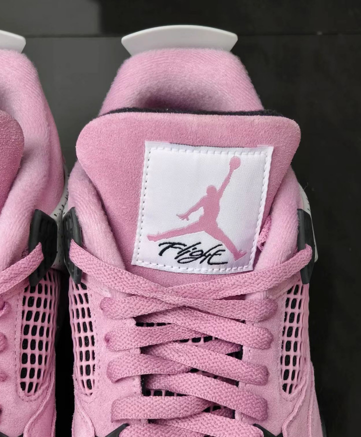 Jordan 4 "Orchid" Retro Basketball sneakers pink Shoes for Unisex Size