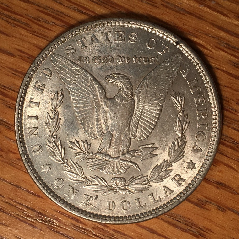 1889 Morgan Silver Dollar - High Quality Scans #i147