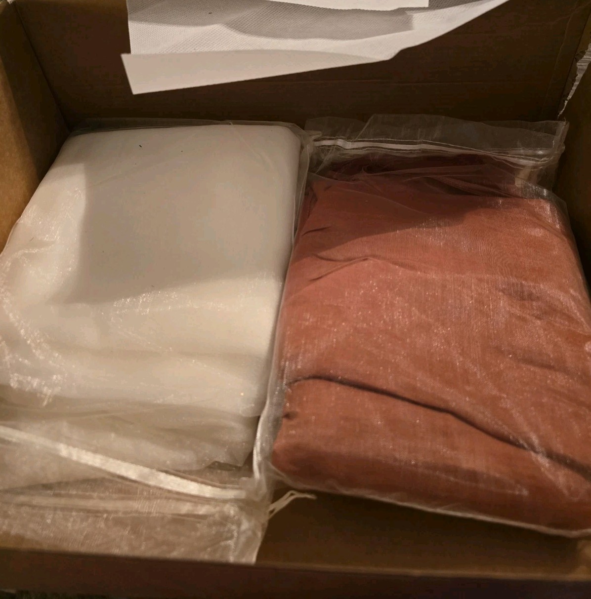 Ling's Moment Burnt Orange Artificial Wedding Arch Flowers Kit Pack of 4