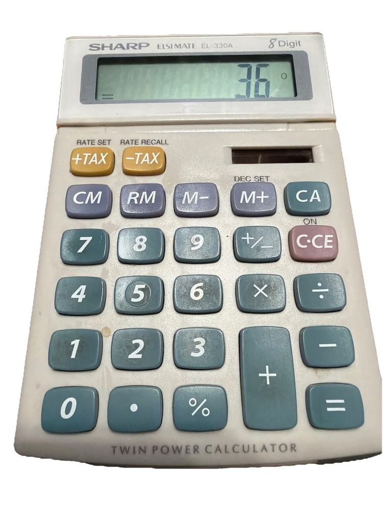 Sharp Elsi Mate EL-330A calculator