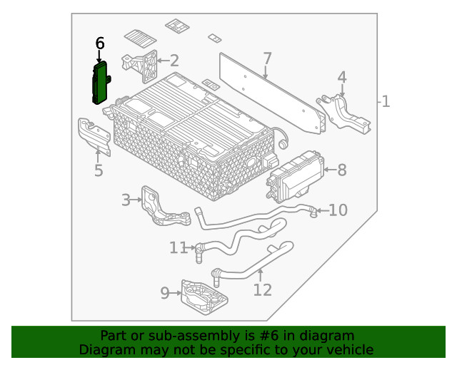 Genuine Audi Control Module 4M4-915-233-K