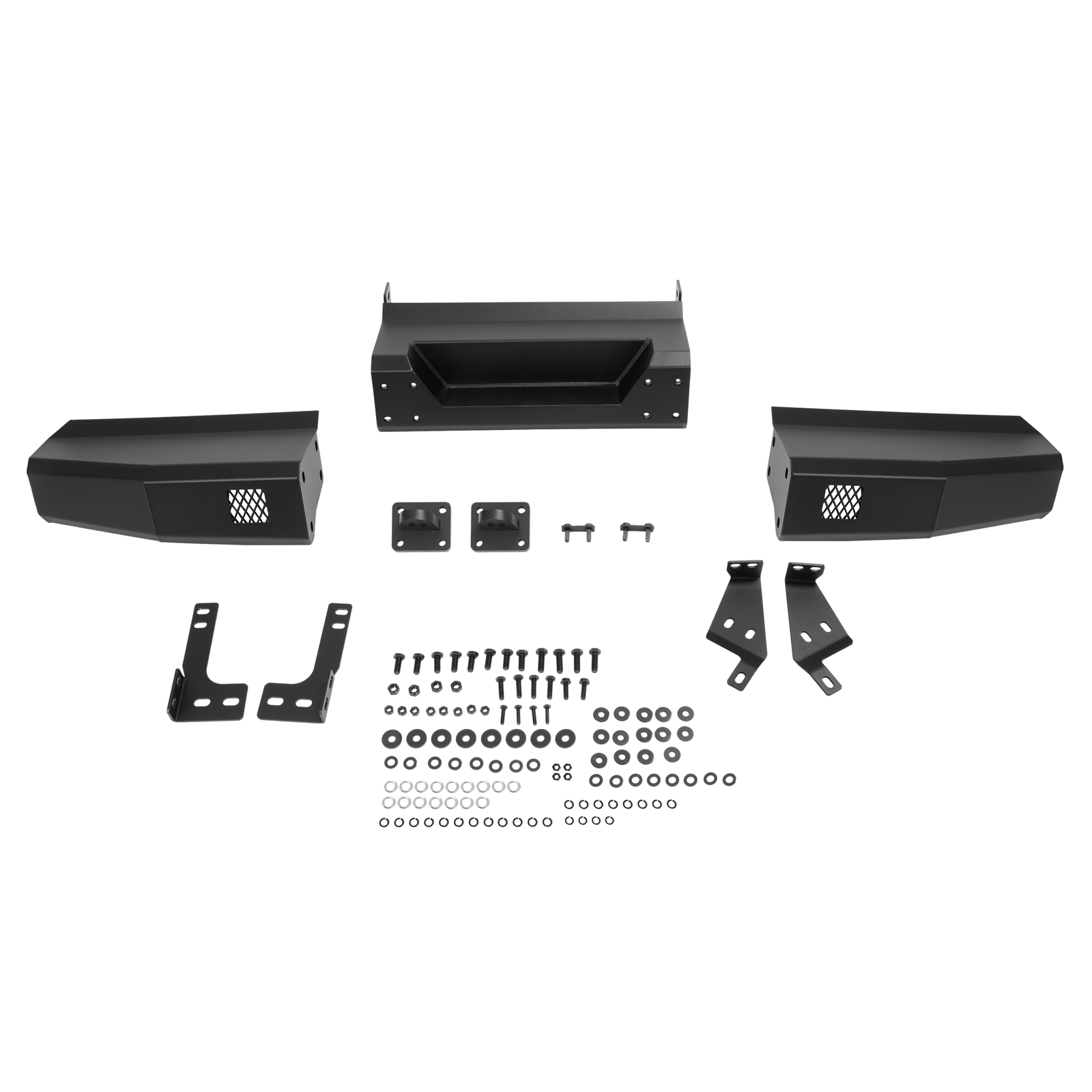 Rear Steel Bumper Powder Coated For Polaris Ranger 1000 /XP 1000 2018-2024 UTV