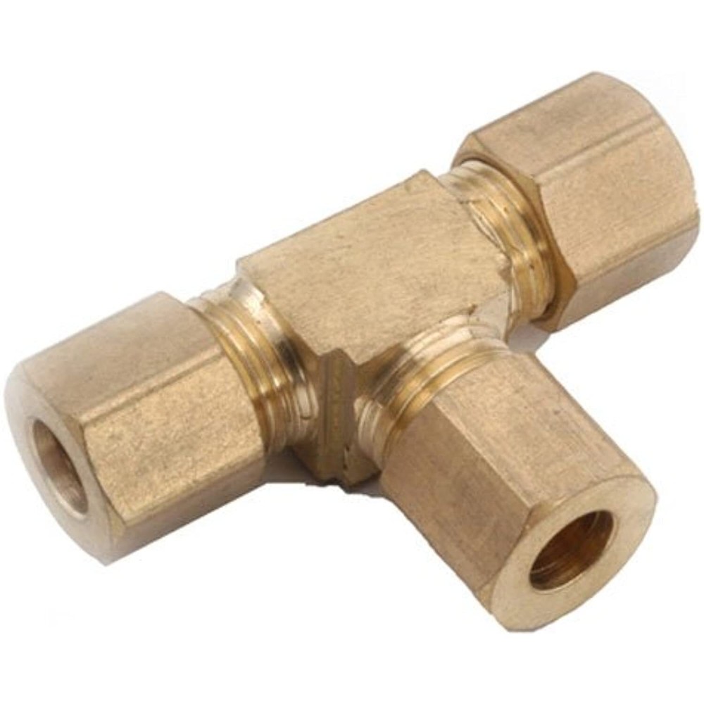 anderson metals corp 710064-06 3/8 -Inch, Compression Tee