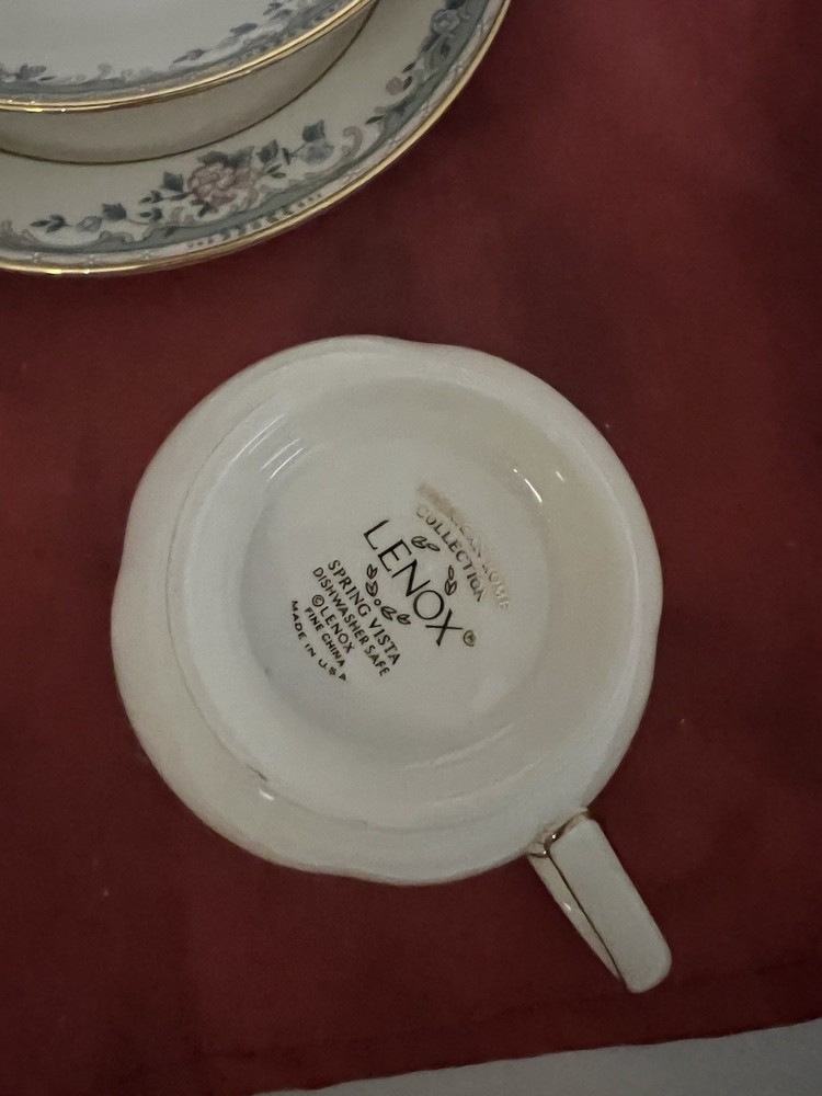 Lenox SPRING VISTA 5 Piece Place Setting First Quality