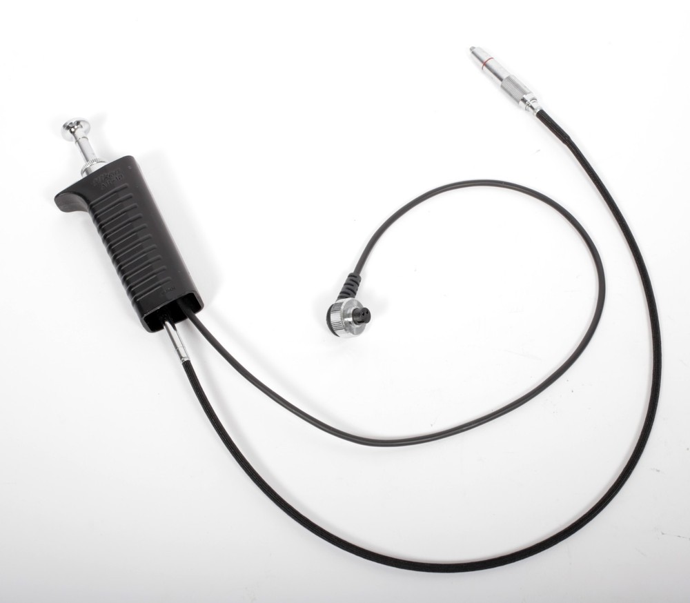 Genuine Nikon AR-10 locking double cable release made in Japan #1335