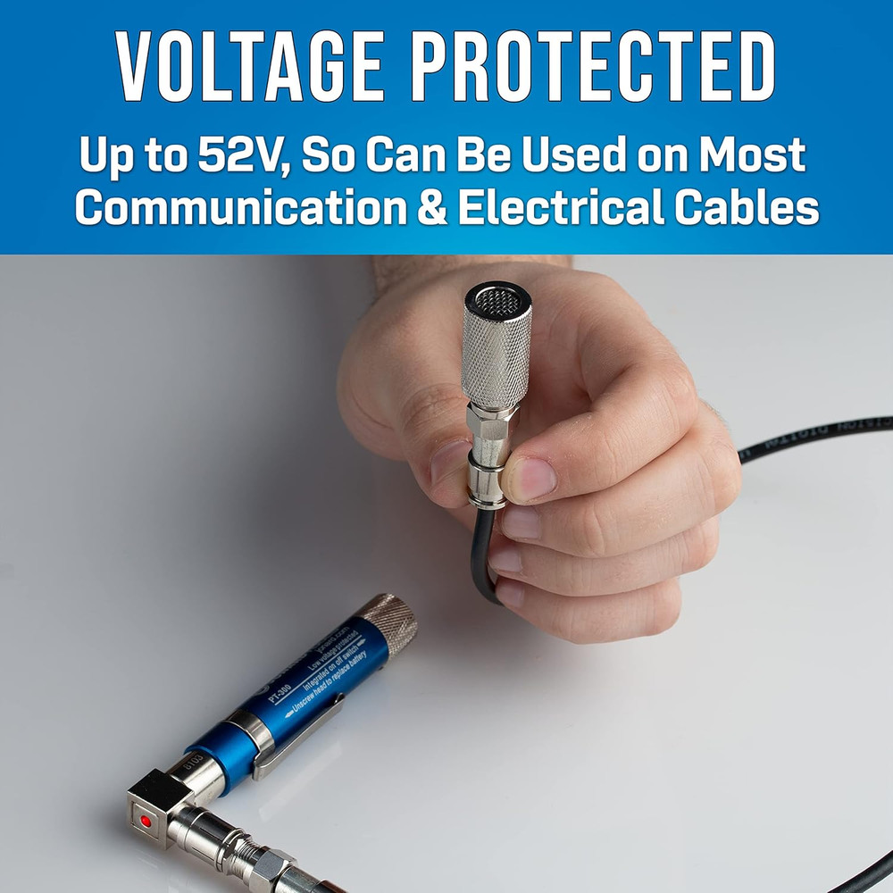 Jonard PT-300 Voltage Protected Coax Cable Wire Tracer Pocket Continuity Tester