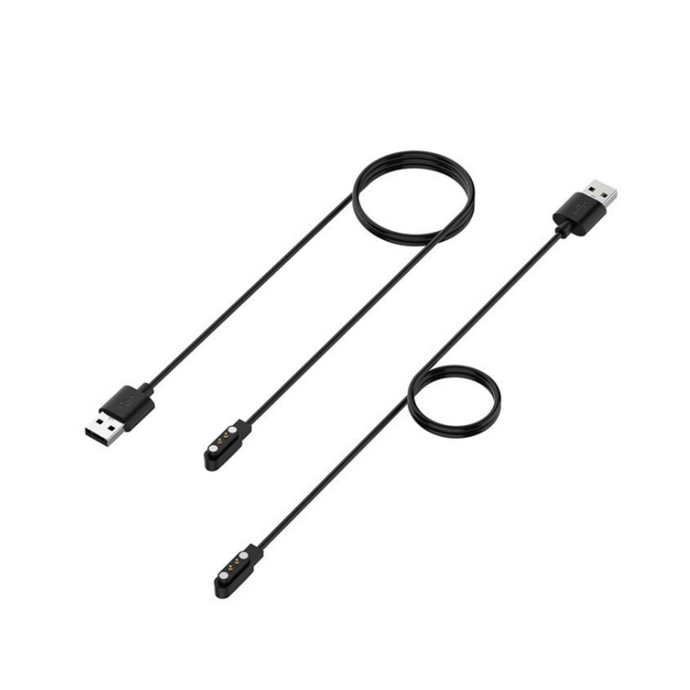 60cm 2-Pin Universal USB Data Charging Cable Magnetic Charger For Smart Watch E