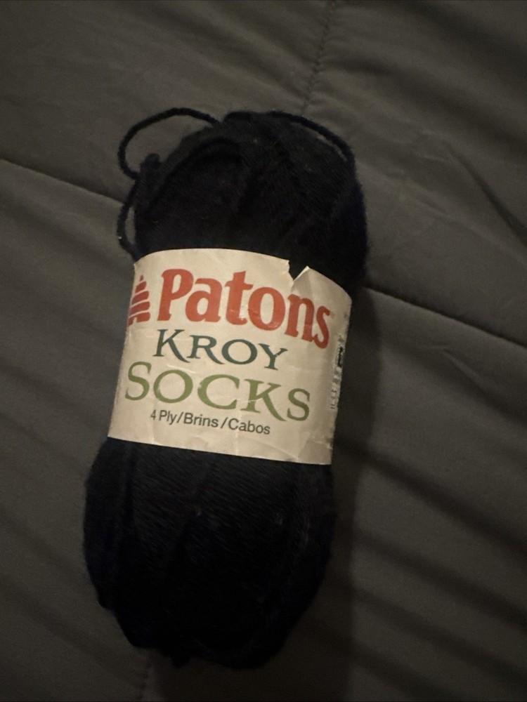 Patons Kroy Socks Yarn-Coal - 243455