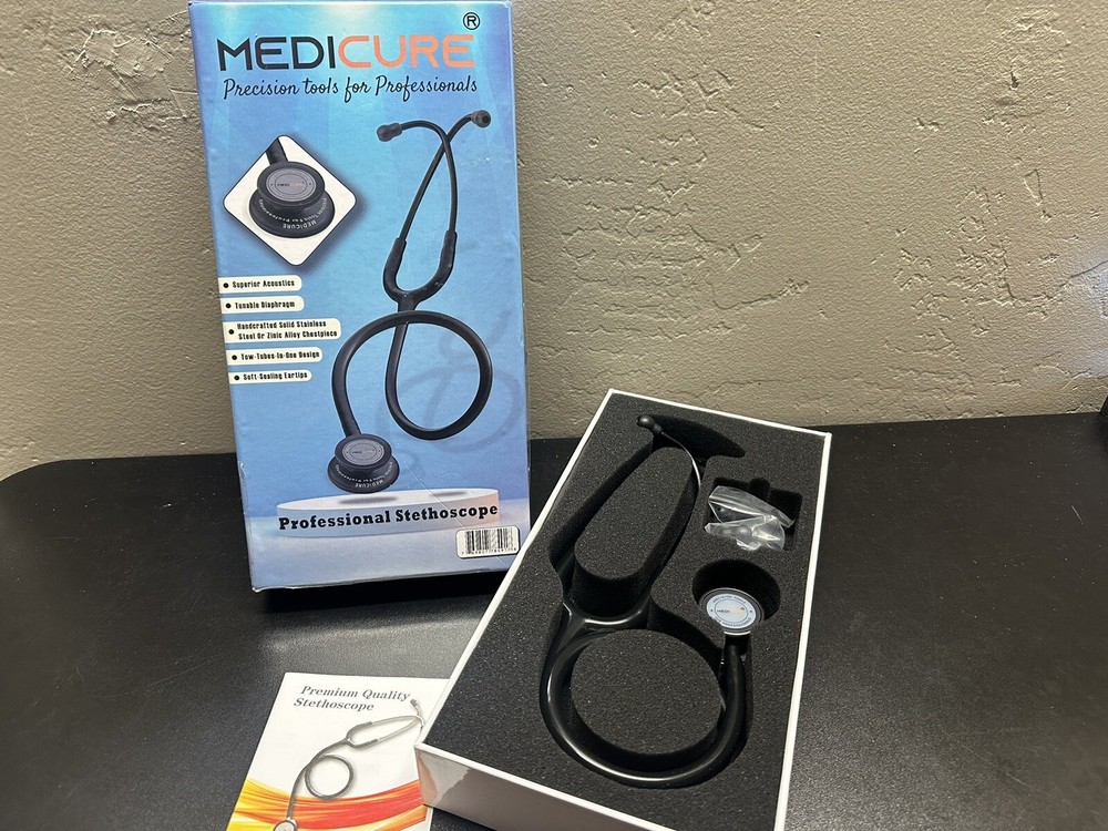 Medicure Pro-X Premium Stethoscope - High Definition Acoustics, Tunable