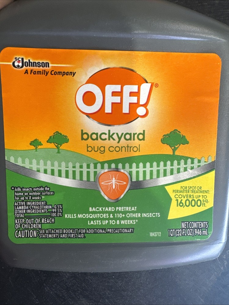OFF! 2PACK Backyard Bug Control Yard Protection Hose Spray Attachment 32 oz