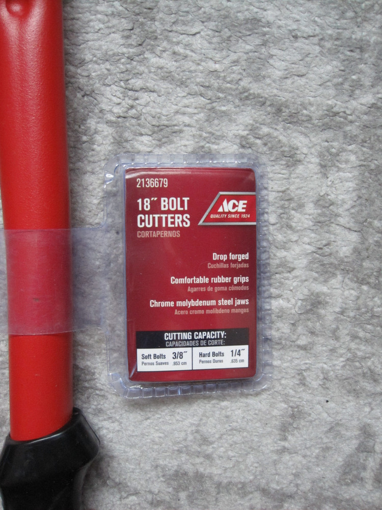 Ace 18” Bolt Cutter 2136679 - Red