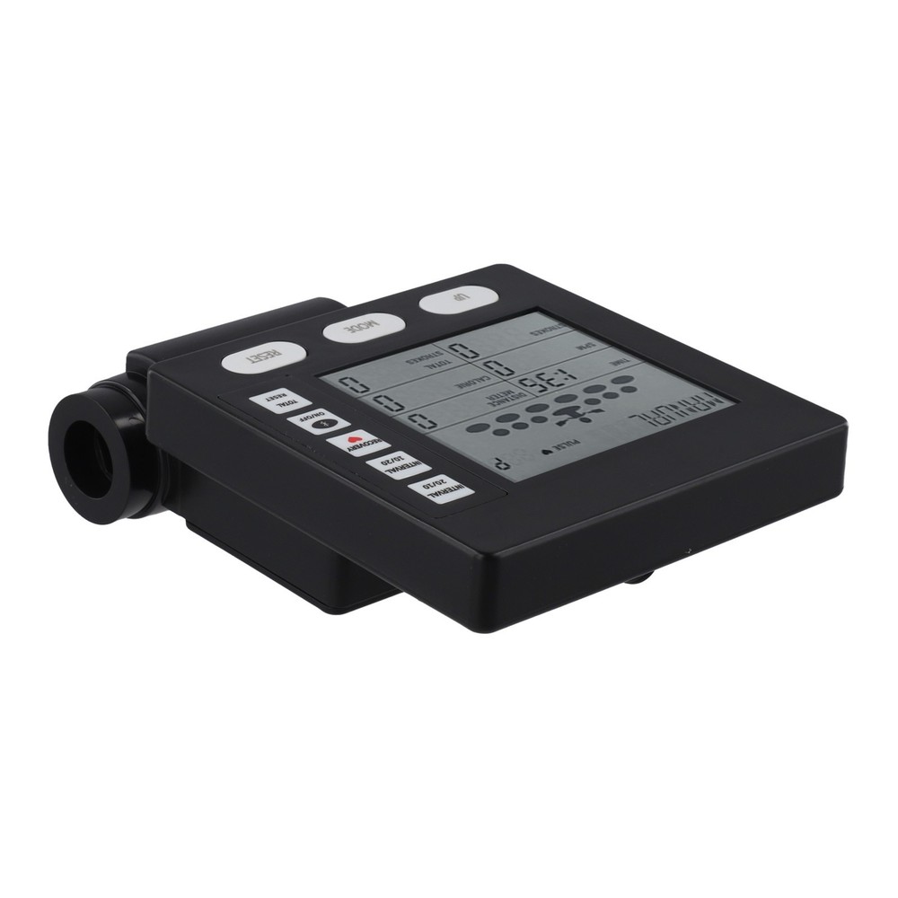 Sleek Black Design Rowing Machine Speedometer Accurate Readings Guaranteed