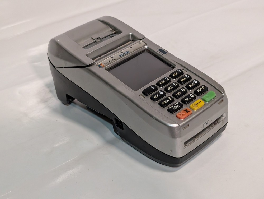 XAC/First Data FD130 Credit Card Processor Receipt Printer, 001805064, 12VDC, 3A