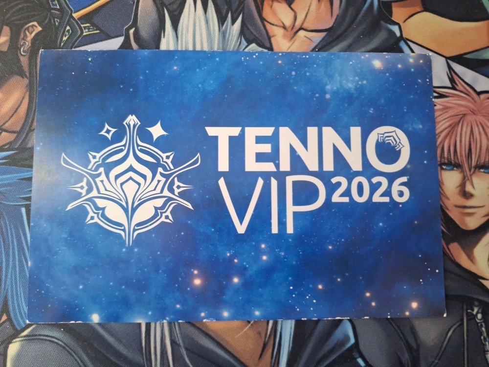 PAX East 2026 Warframe Tenno VIP Exclusive Code 2026 Items Pack DLC CODE ONLY