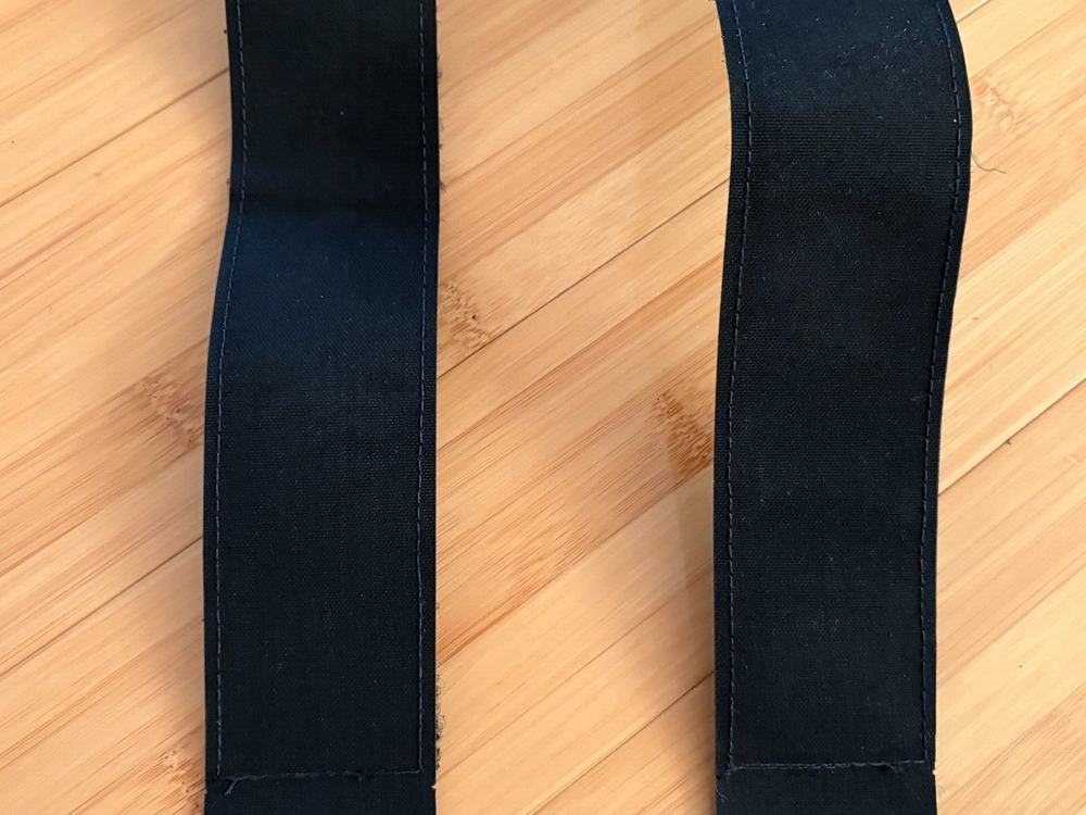 PROTECH Tactical Shoulder Strap Pair Black Laser Cut Molle Webbing 26X2 Inch