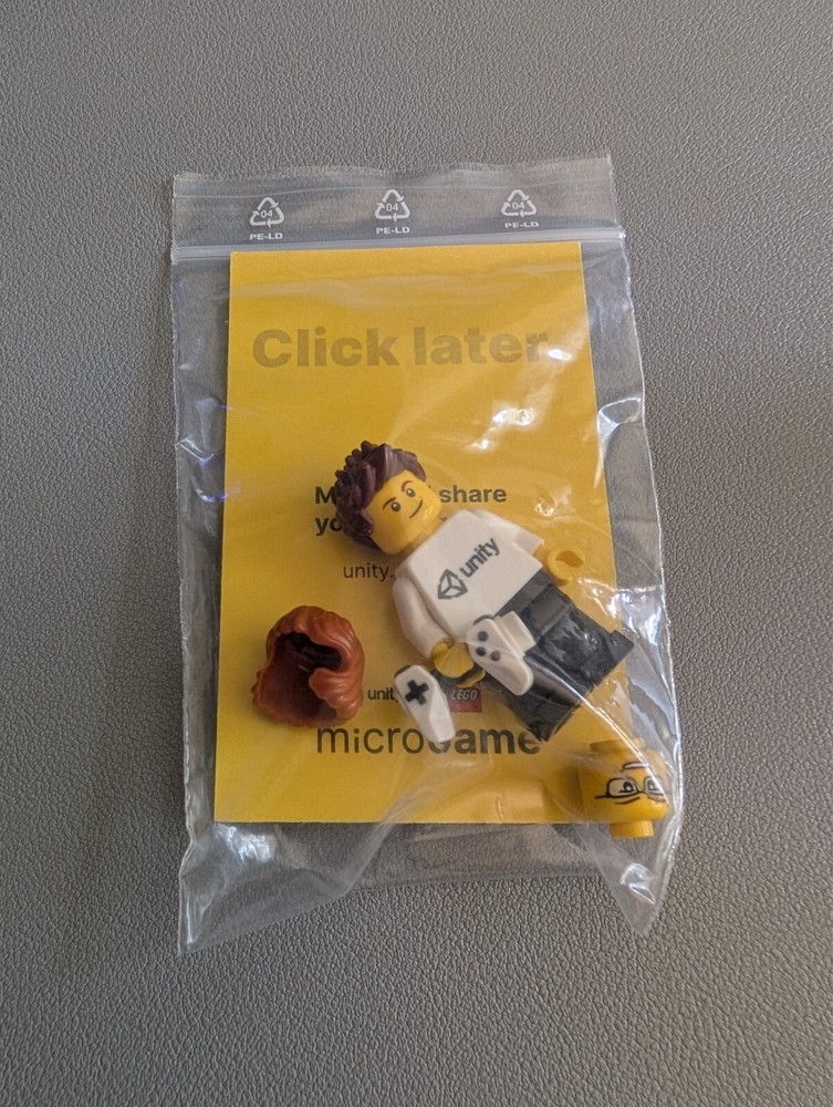 Lego Unity Minifigure Ideas Exclusive in original packaging, excellent condition