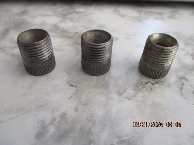 Herter's Powder Measure Drop Tubes/Tips-(3pcs)-Small/Medium & Large