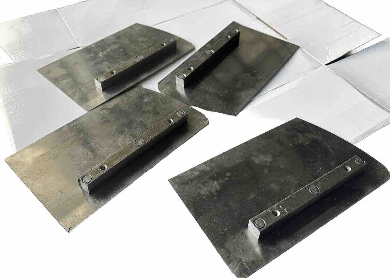 Power Trowel Blade (pk 4) 8-1/2” X 4-7/8” For 24” Surface Finishing Machine