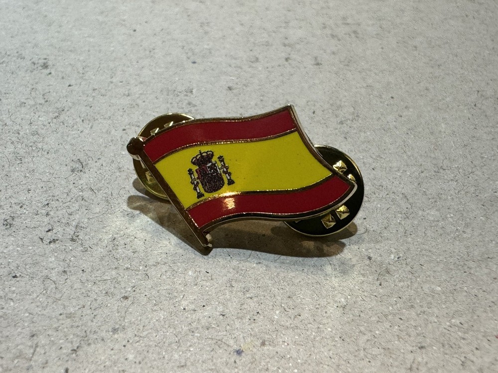 Spain Flag Lapel Pin “ESPANA”