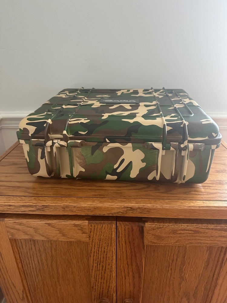 Camo Waterproof Case for Valuables Medium 15.5" x 13.5"