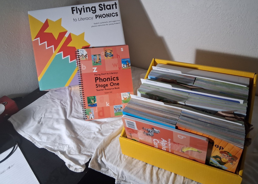 Okapi Educational Publishing Flying Start Phonics Stage One Books & Cards
