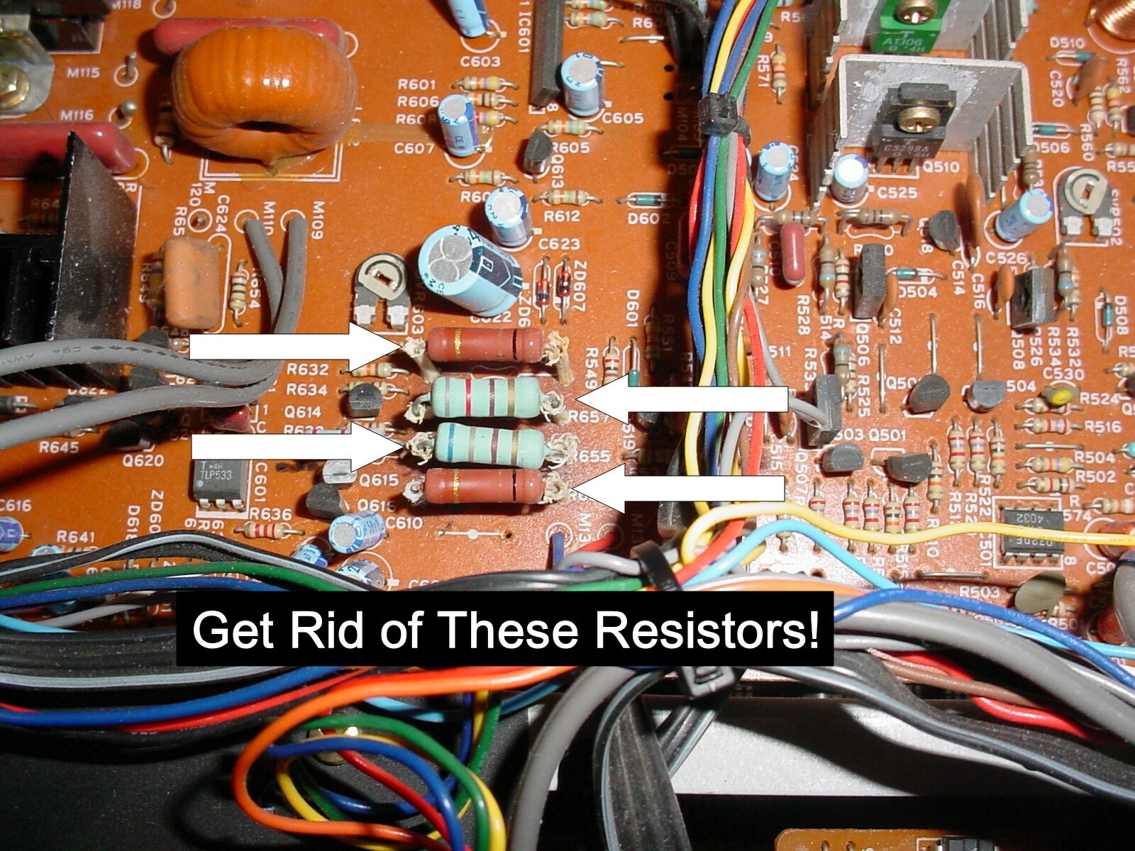 High Efficiency Regulator to repair CARVER MXR-130 -150 THE RECEIVER