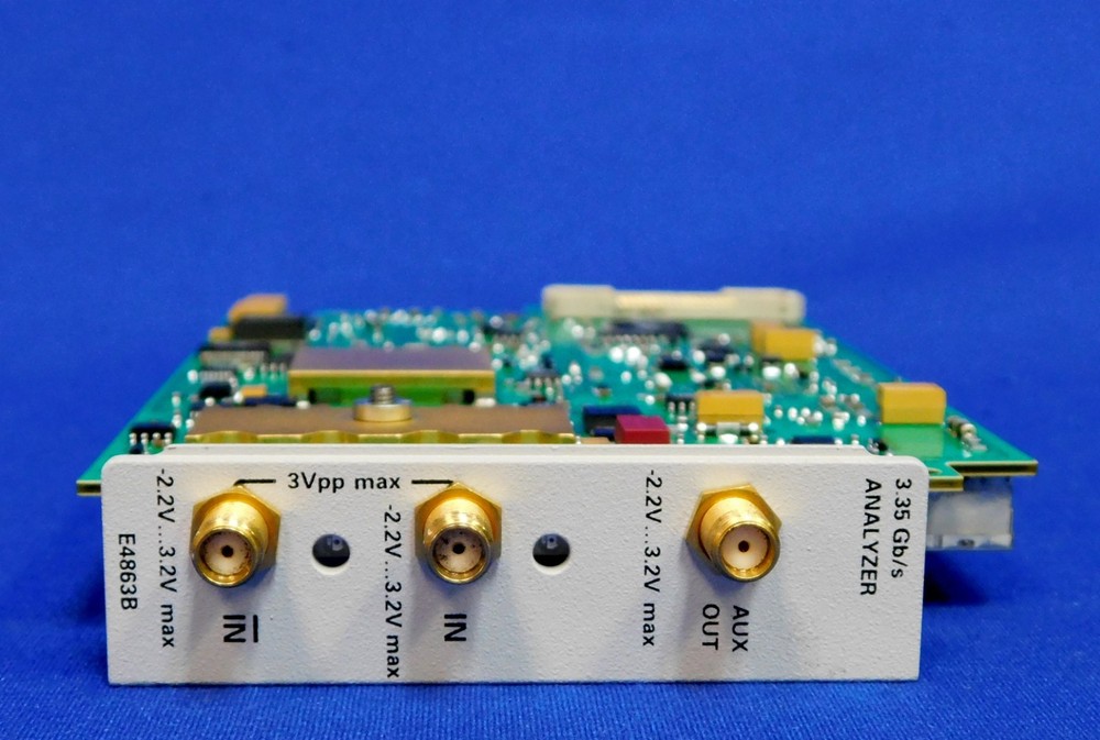 Agilent E4863B 3.35Gbs Mod for ParBERT Analyzer 81250 Front-end-E4875A Software