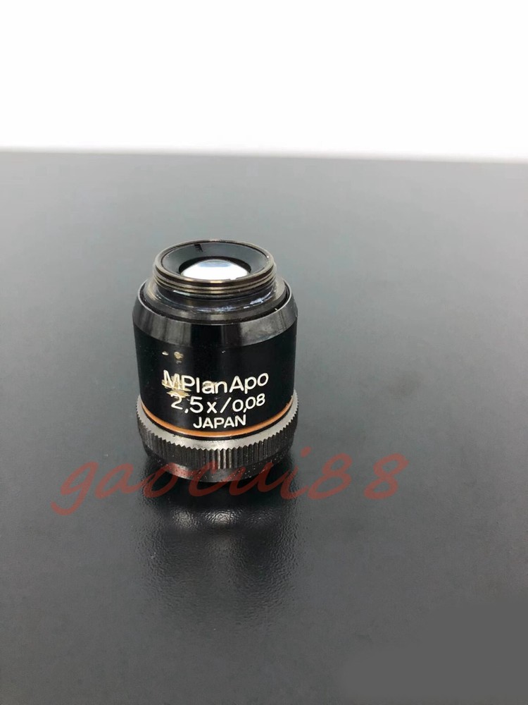 1PC OLYMPUS MPlanApo 2.5X/0.08 ∞/- Microscope Objective Lens USED #sa