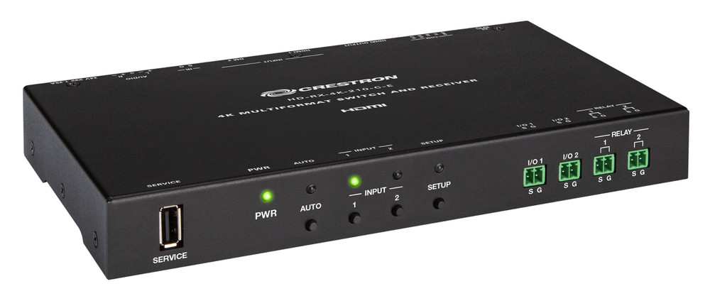 Crestron HD-RX-4K-210-C-E 4K Multiformat Switch and Receiver