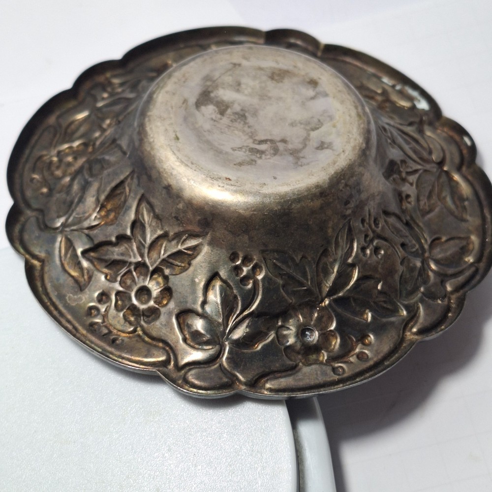 silver plate bowl