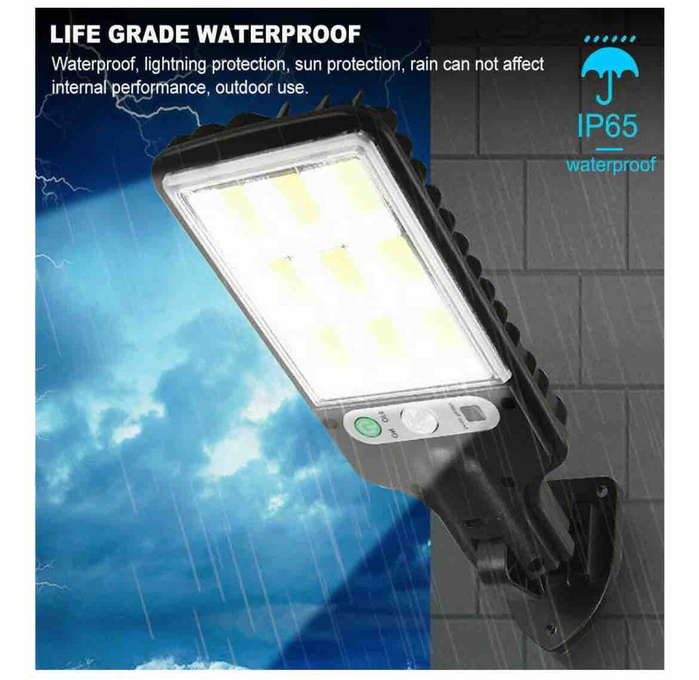 (2 PACK) LED SOLAR OUTDOOR LIGHTS - MOTION DETECTOR (NEW)