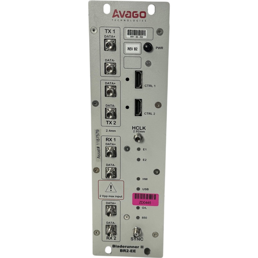 Avago Technologies Bladerunner II BR2-EE Data Router Interfaces