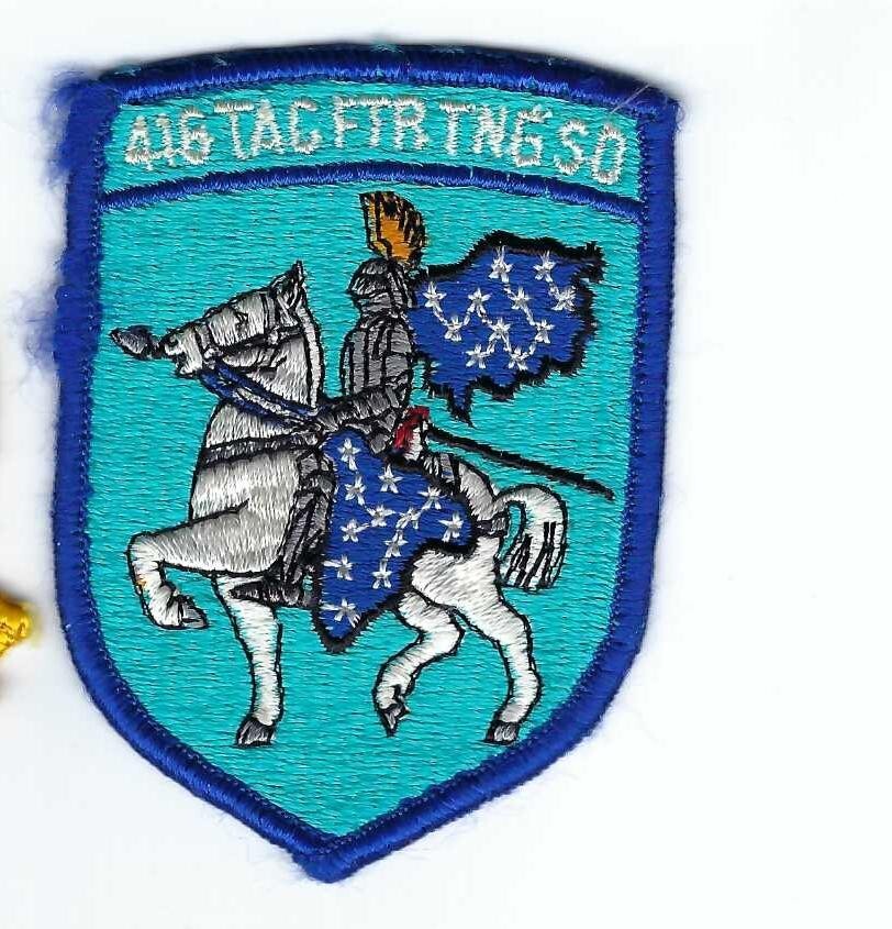 PATCH USAF 416TH TACTICAL FIGHTER TRAINING SQ TFTS