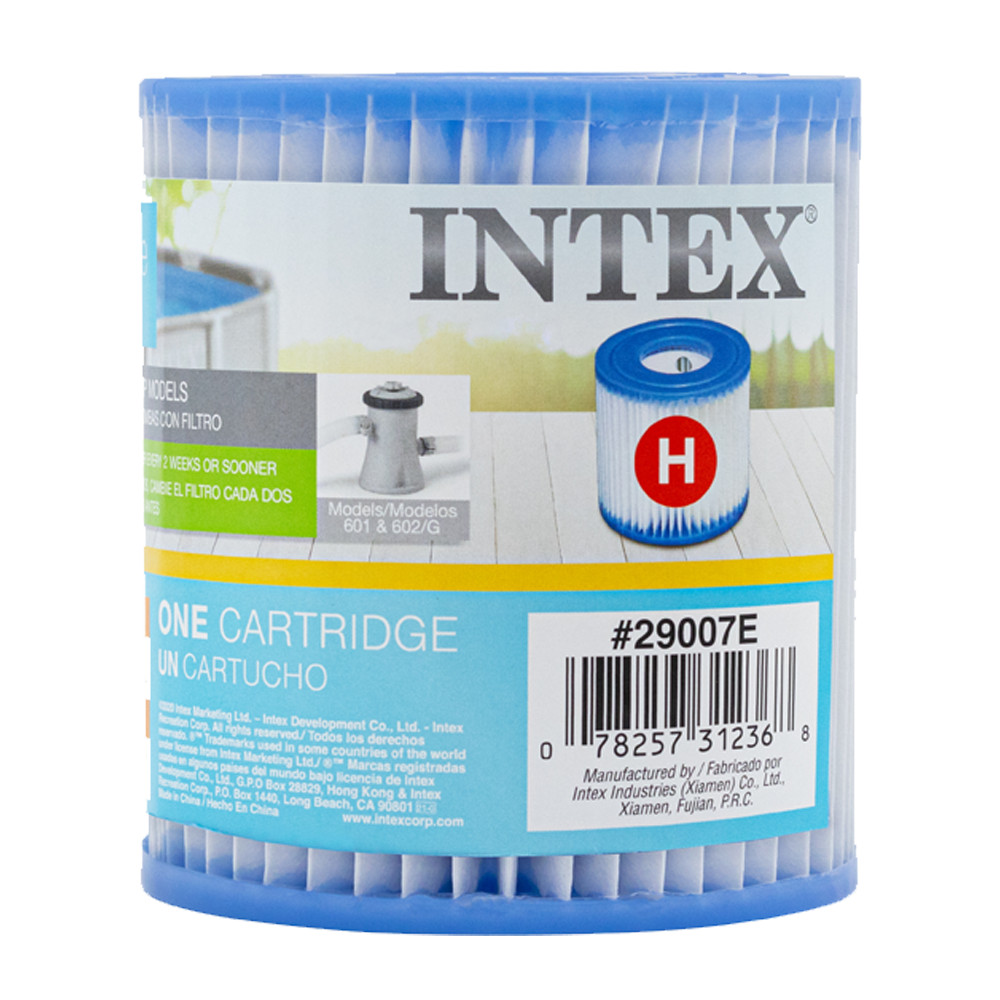 Intex 29007E Swimming Pool Type H Replacement Cartridge Filter - Choose Quantity
