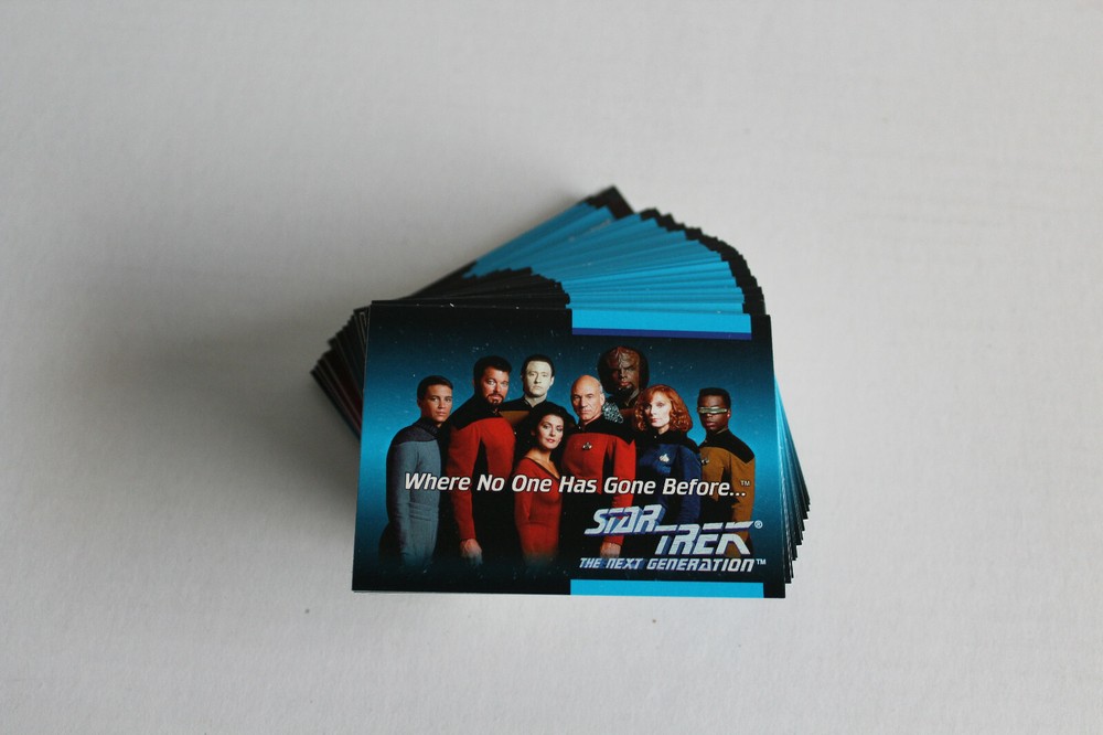 1992 Impel~Star Trek The Next Generation~Complete Base Set ~ 130 Cards