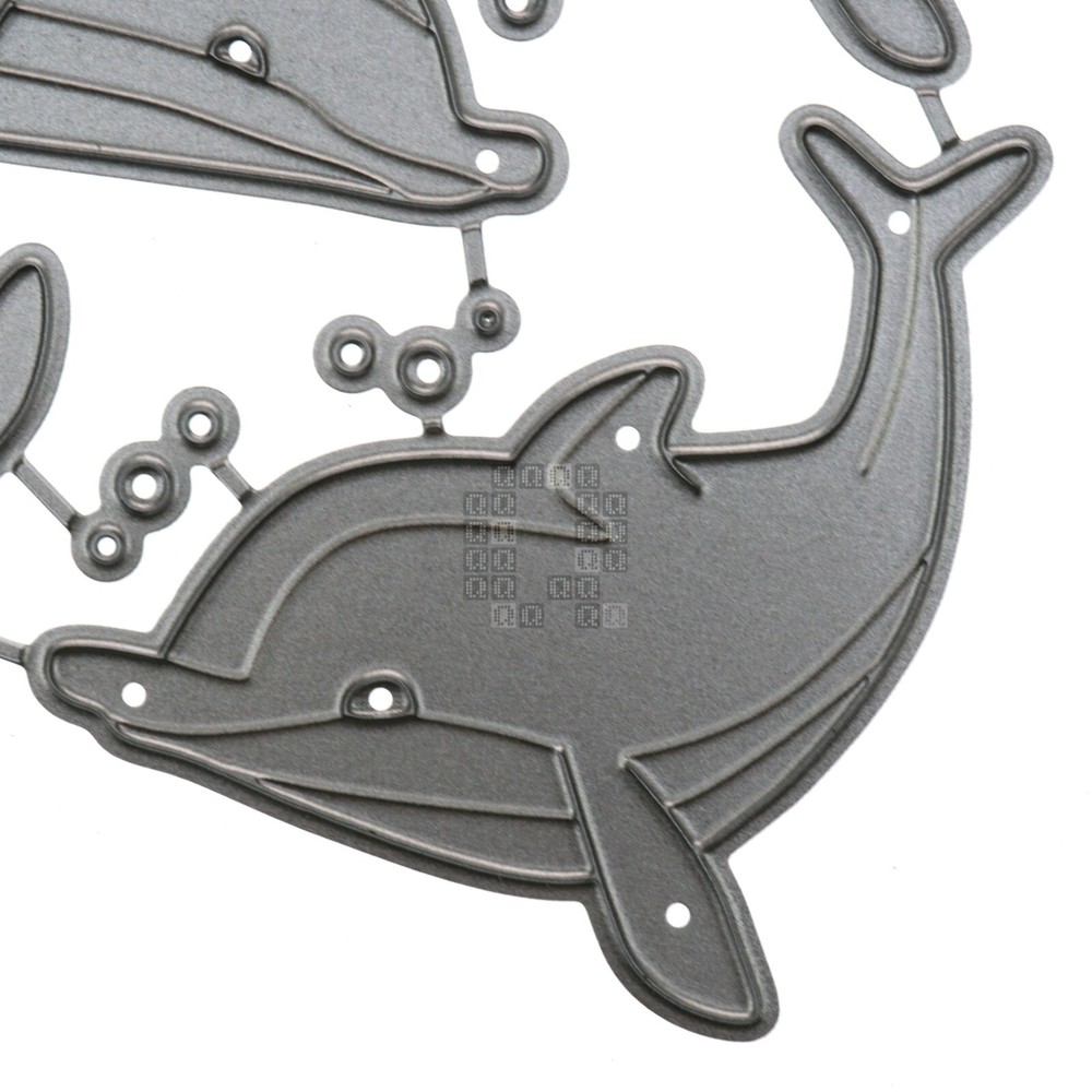 5-Piece Dolphins Metal Cutting Dies Set