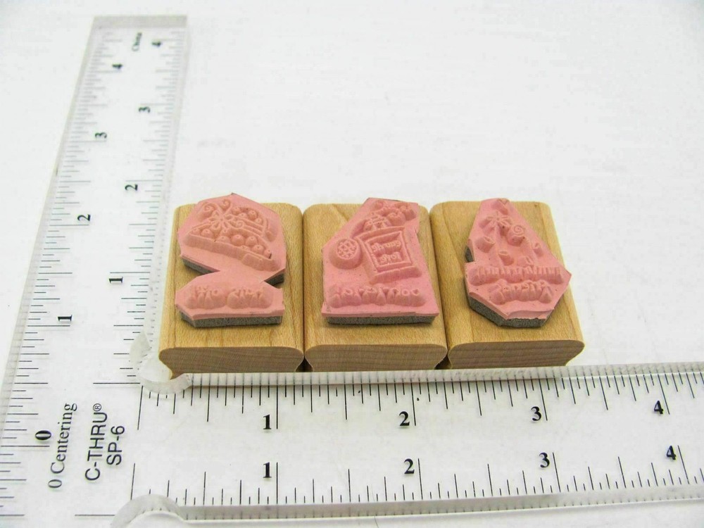 Hat Perfume Friends Rubber Stamp - Stamp Set A281