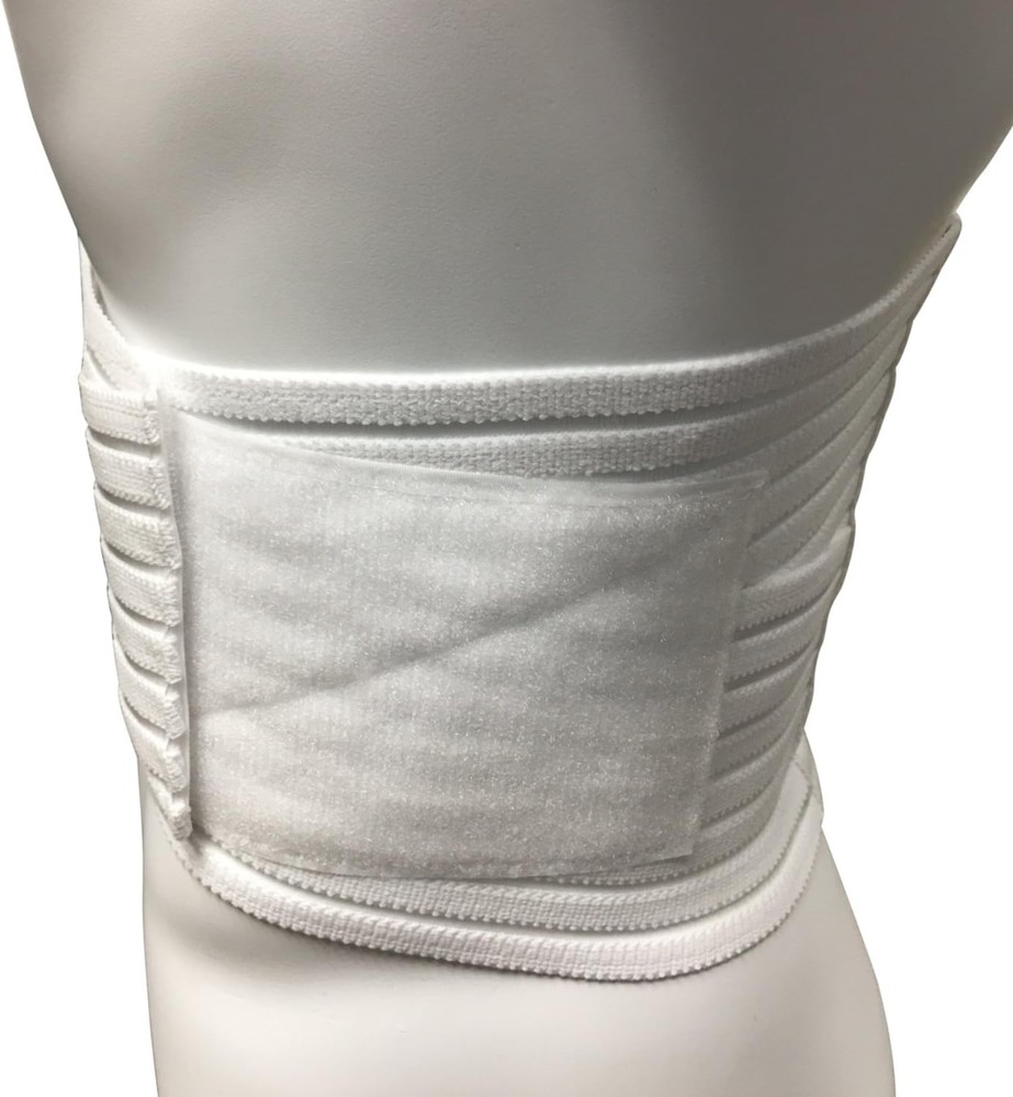OTC Lumbosacral Support, 7-inch Lower Back, Lightweight Medium, White
