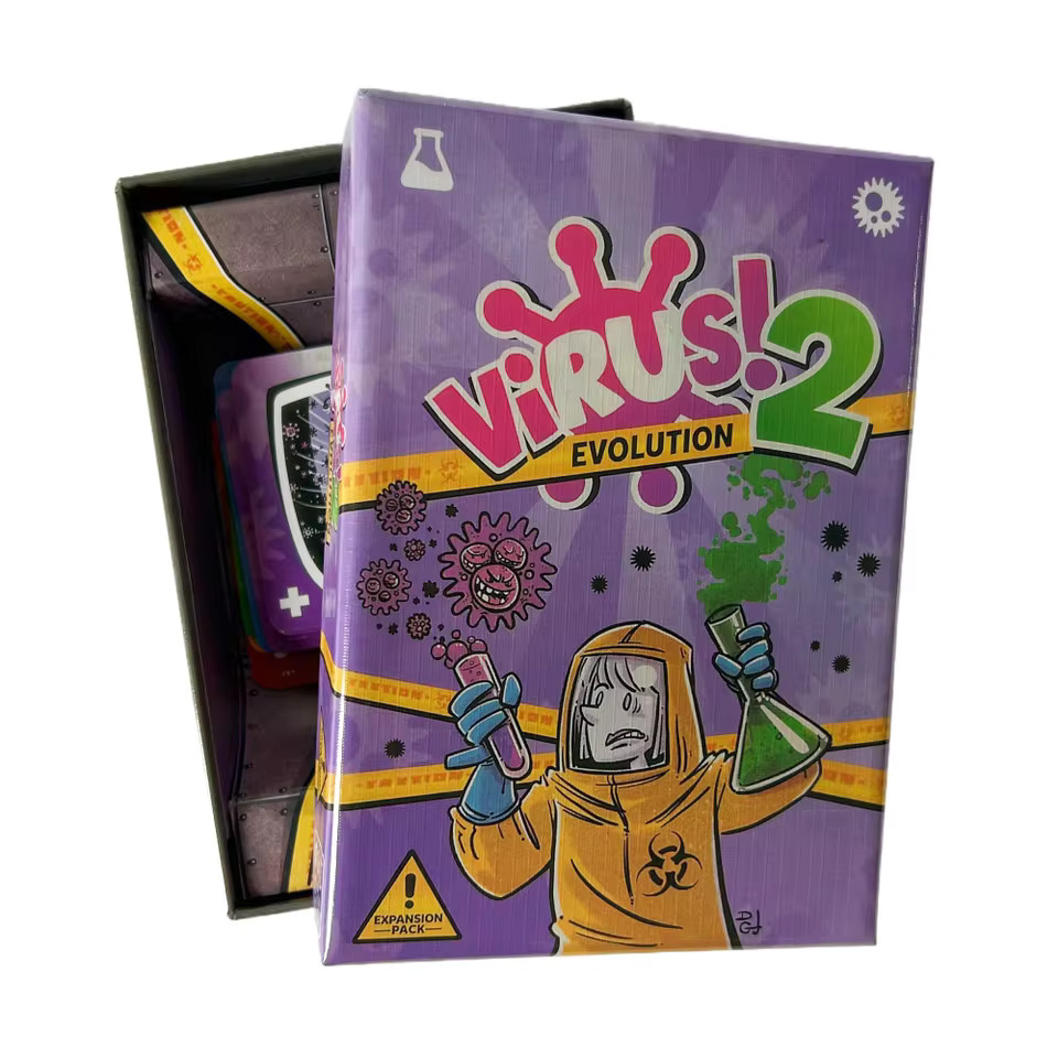 Virus Card Game Complete Set (Virus Game, Virus 2 Evolution, Virus Halloween)