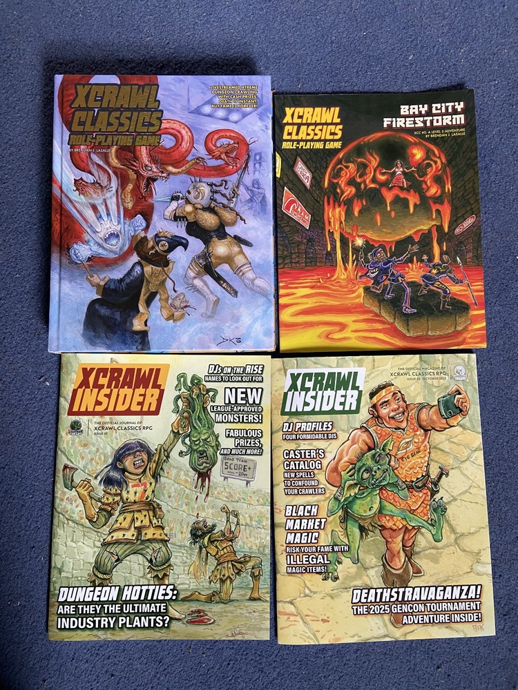 XCrawl Classics (XCC, DCC RPG) bundle - Goodman Games