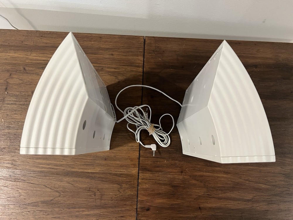 SRS Sound Retrieval System Speakers For Packard Ball Computer VTG Tested *READ*