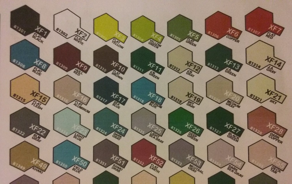 Tamiya acrylic paint. 23ml BUNDLE!! Pick any 5.