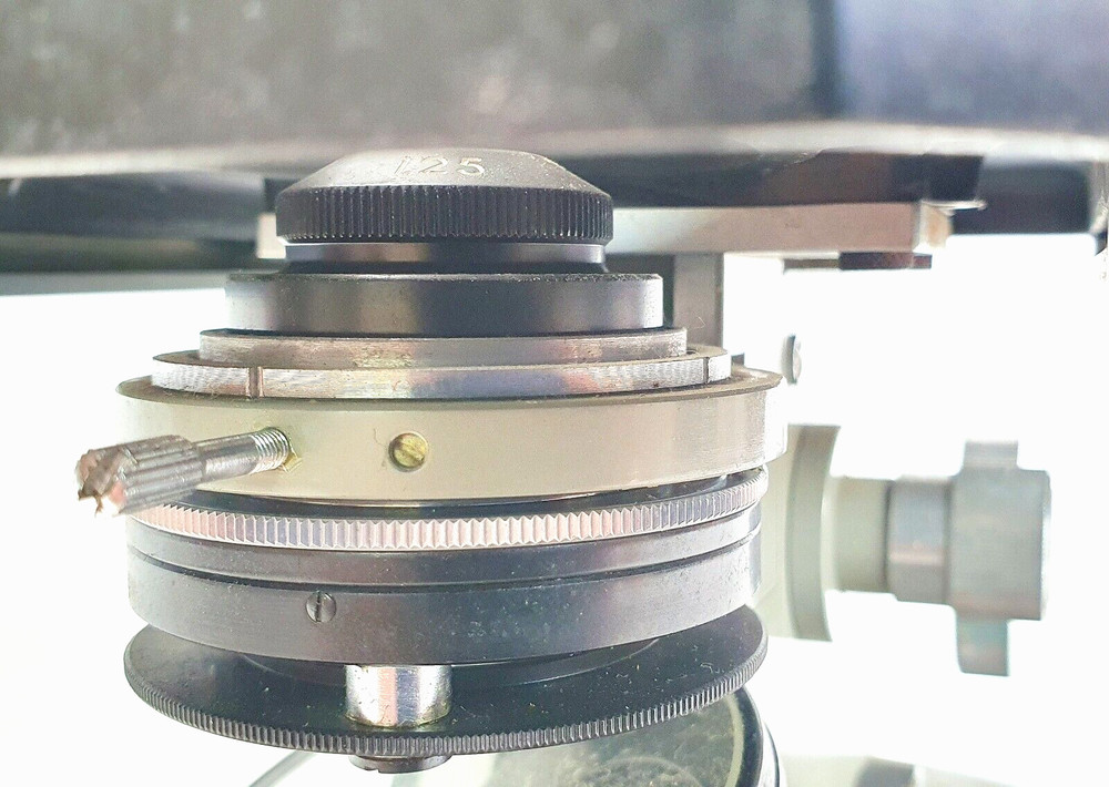 Olympus Japan K1 ACHROMATIC MICROSCOPE & MICROMETER + Objectives + Acc. NMIB`65!