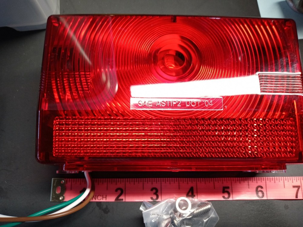 TRAILER PRO Boat Trailer Submersible RIGHT Low Profile Replacement Tail Light