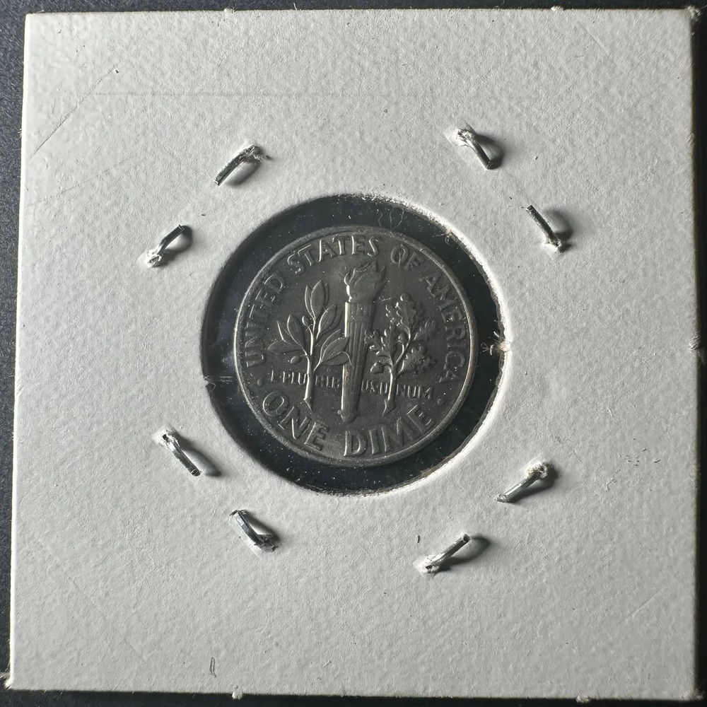 1978 Roosevelt Dime Bold Design Light Circulation