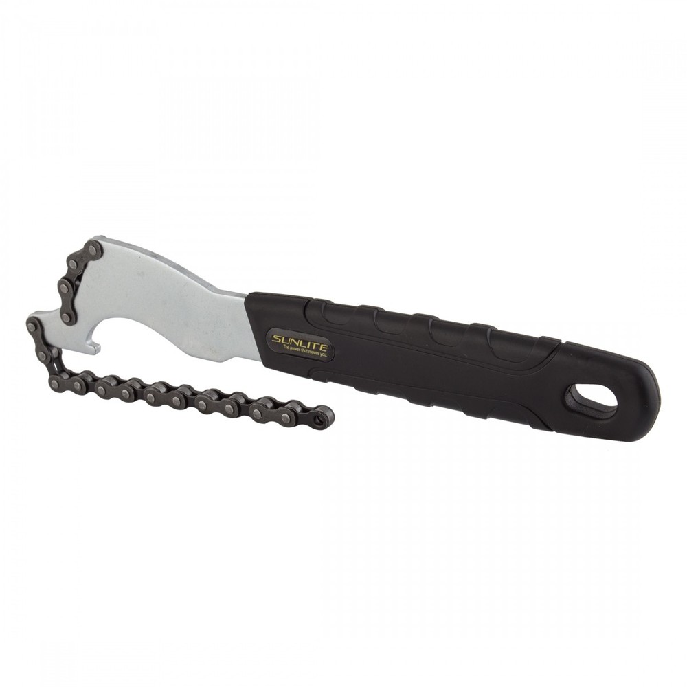 Sunlite 2-in-1 Bicycle Sprocket Remover & Lockring Spanner | Durable Rubber
