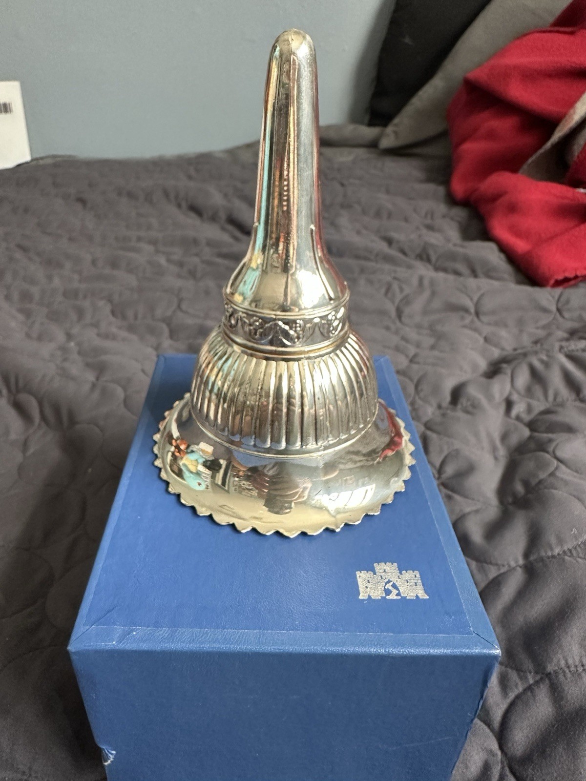 Vintage Silver Plated Wine Funnel Wine Funnel