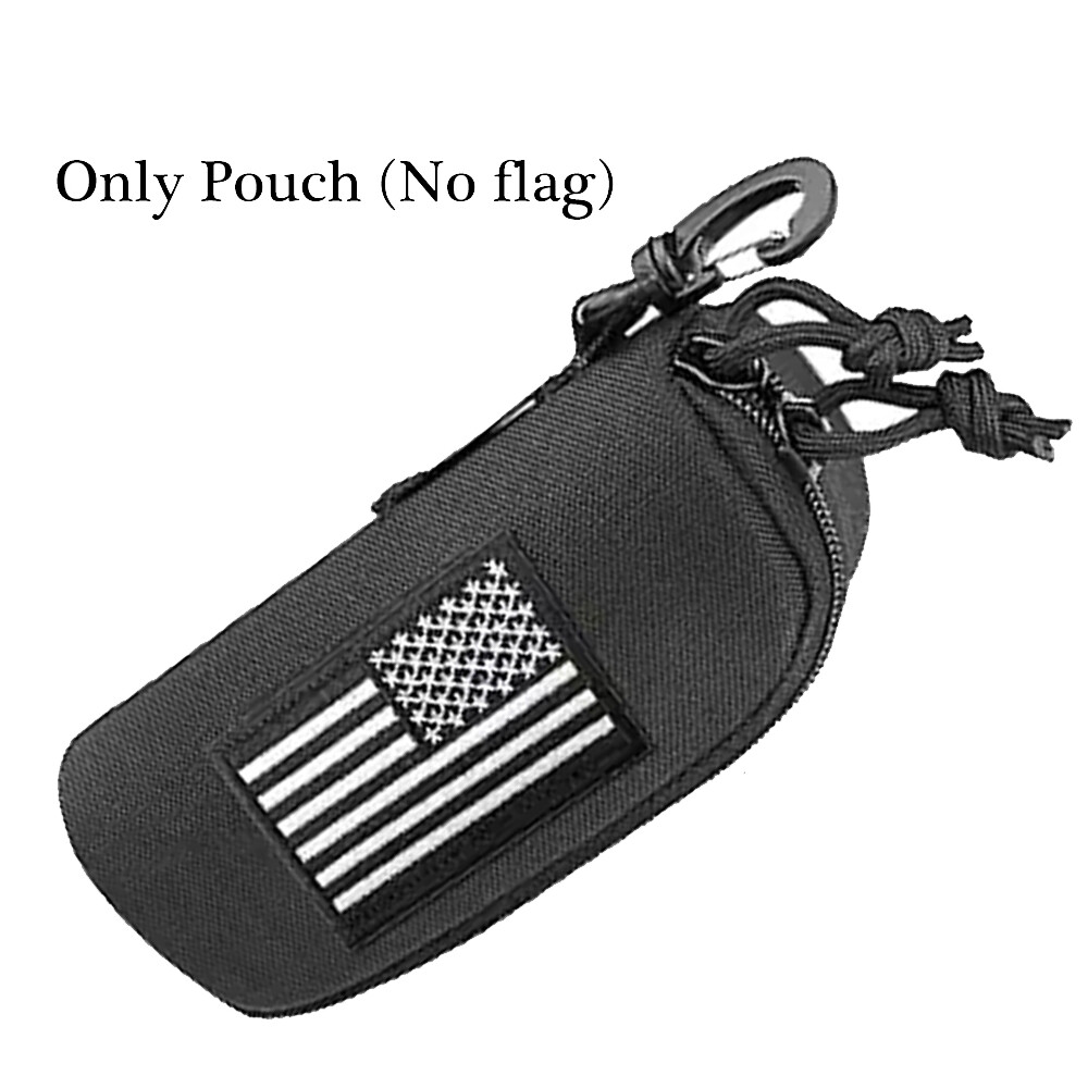 Tactical Molle Glasses Pouch Hard Case Shockproof Sunglasses Case Protective Box