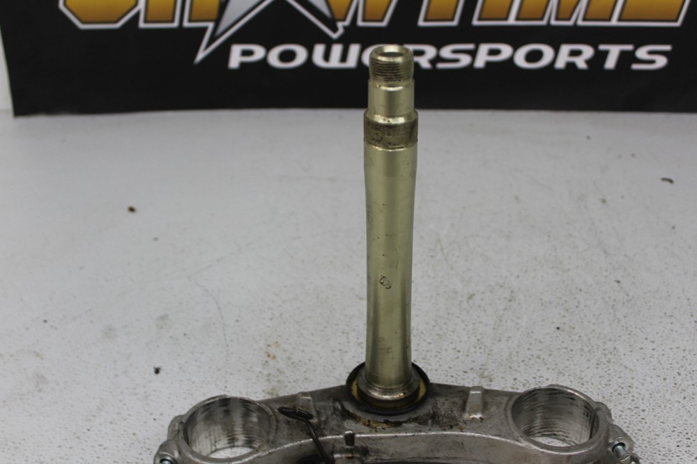 2002 SUZUKI GSXR750 FRONT UPPER LOWER FORKS CLAMP TRIPLE TREE STEM