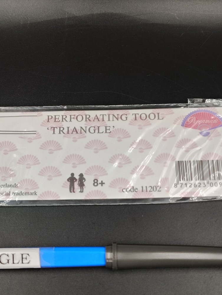 Vintage Pergamano Triangle Perforating Tool 11202